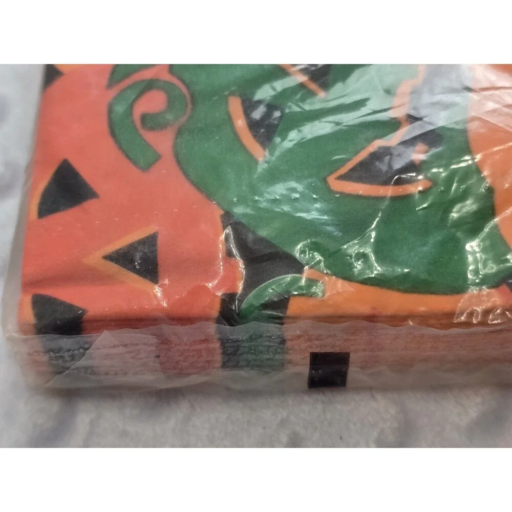 Vintage Halloween Pumpkin Napkins New 3-Ply Paper 20 Jack O Lantern Party Supply